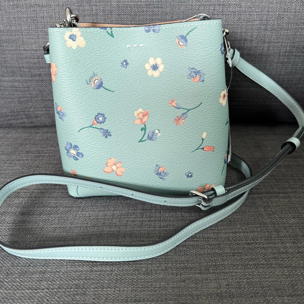 NWT COACH MYST FLORAL SMALL TWIN BUCKET CROSSBODY SHOULDER BAG - Picture 3 of 9